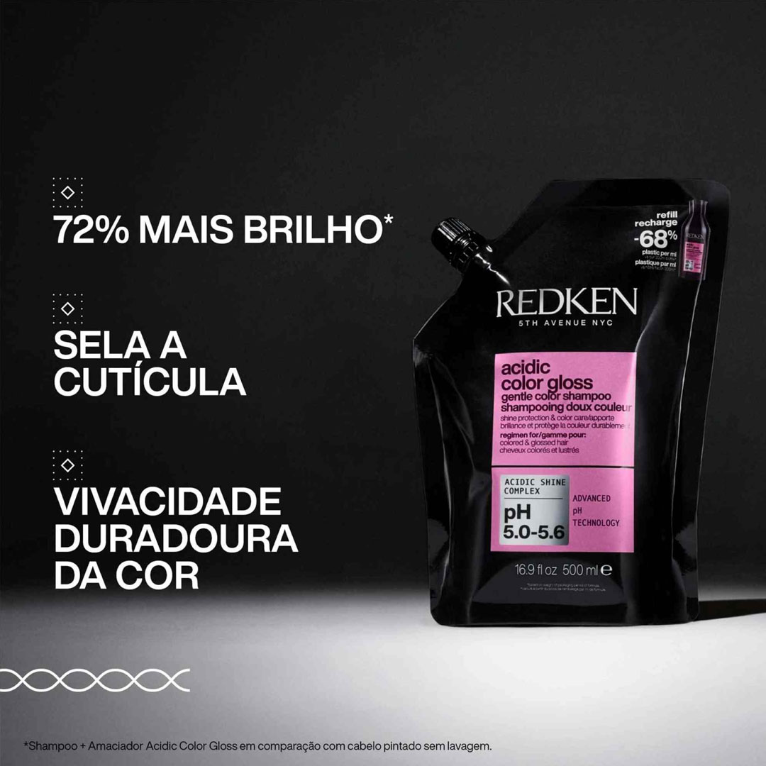 Redken Acidic Color Gloss champú - recarga