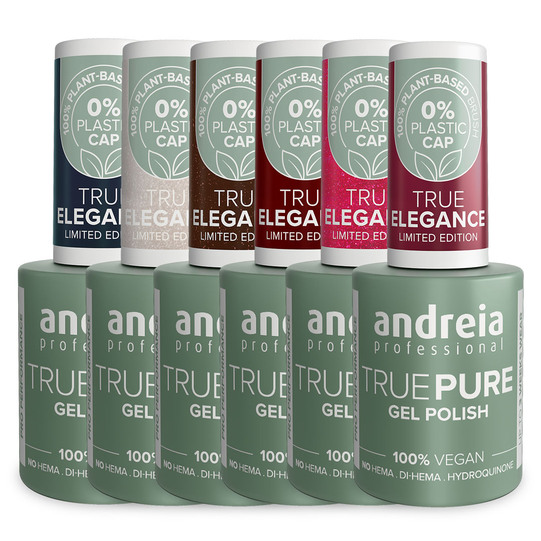 Andreia verniz gel True Pure coleção Elegance