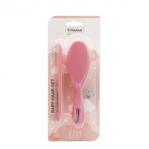 Titania juego para el cabello del bebé rosa ref12595B