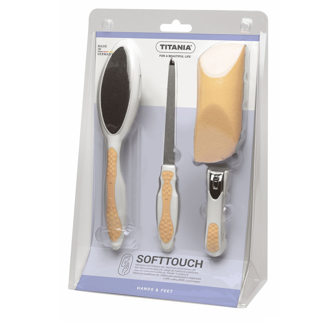 Titania jogo de manicure e pedicure ref3025/5KB