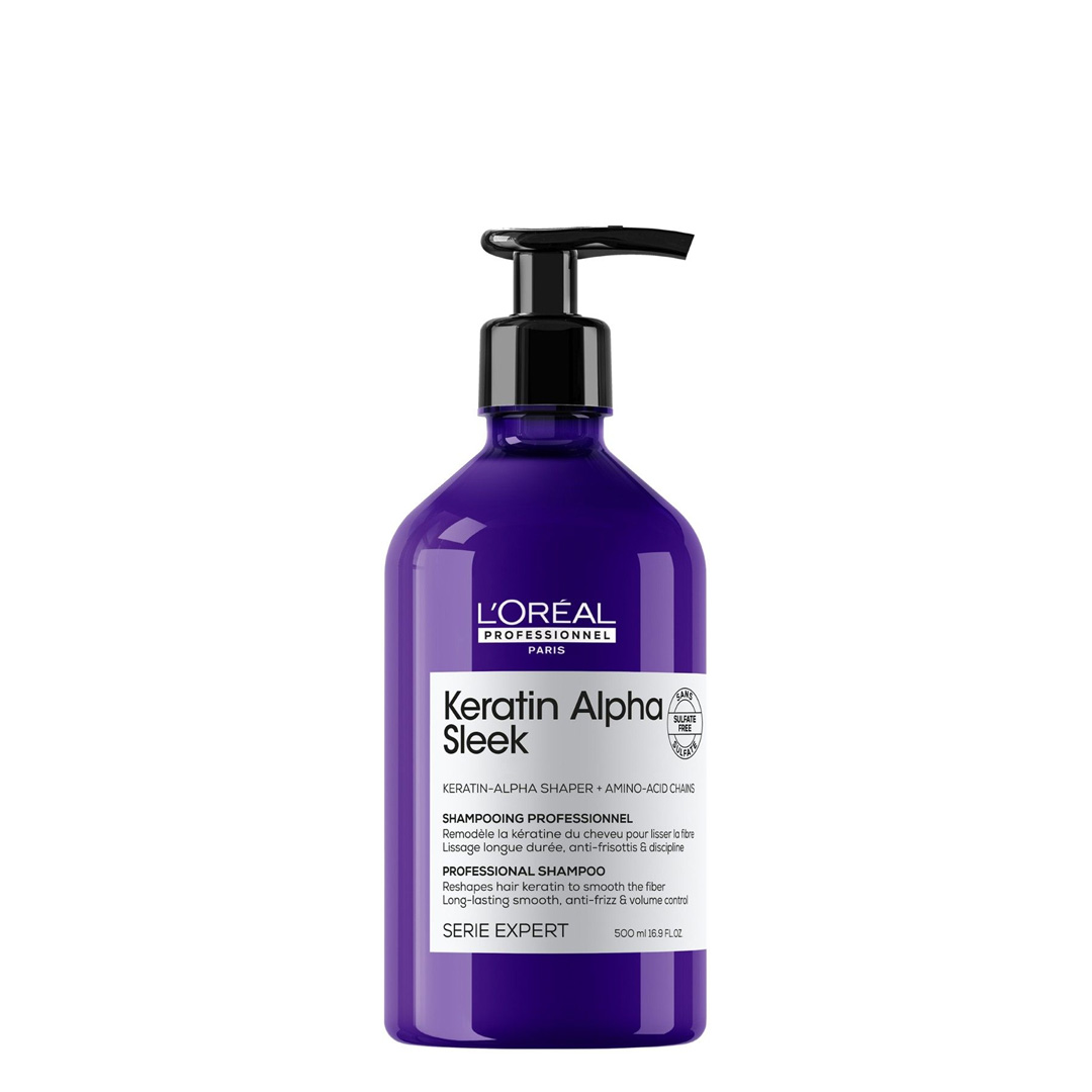 Loreal SE Keratin Alpha Sleek champú