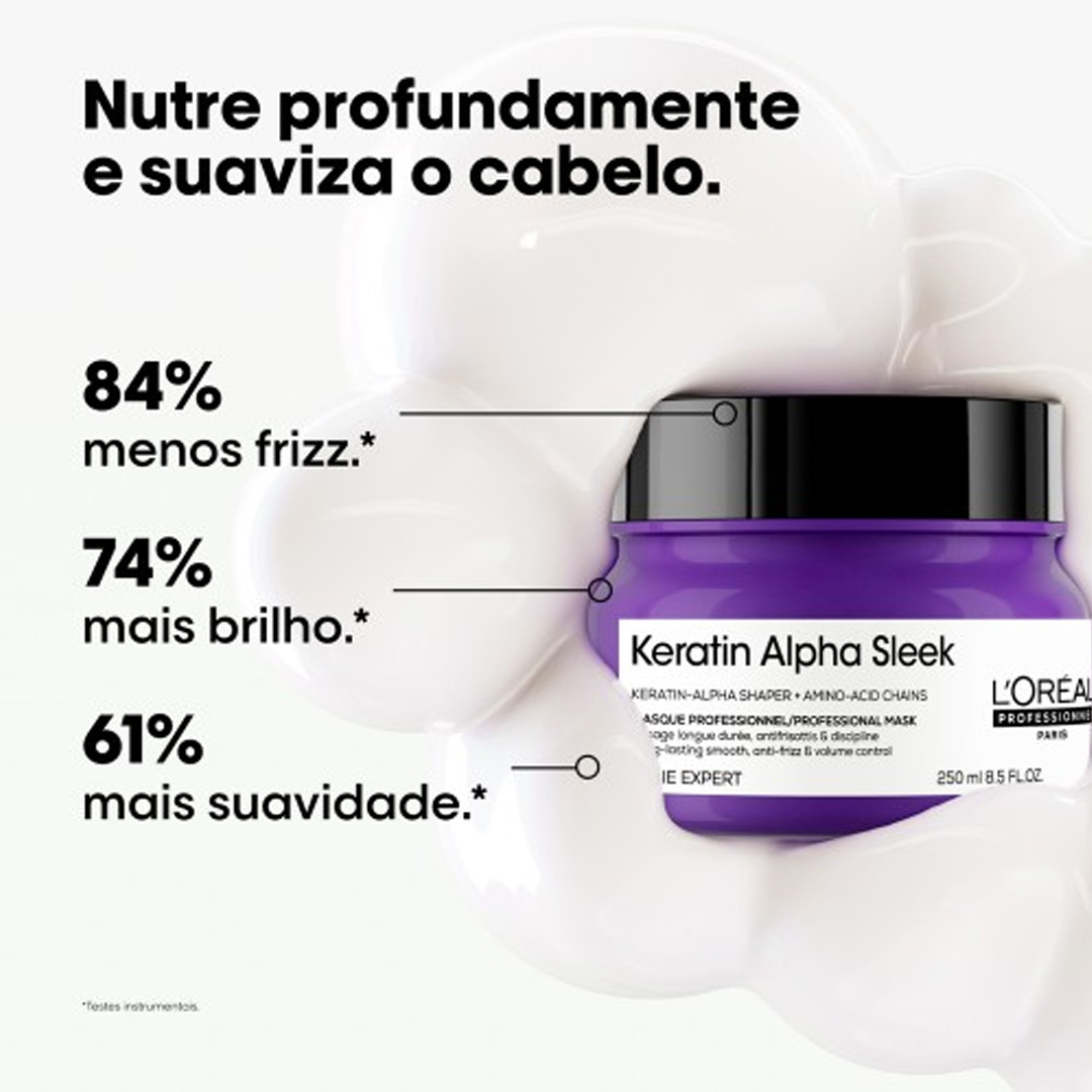 Loreal SE Keratin Alpha Sleek máscara