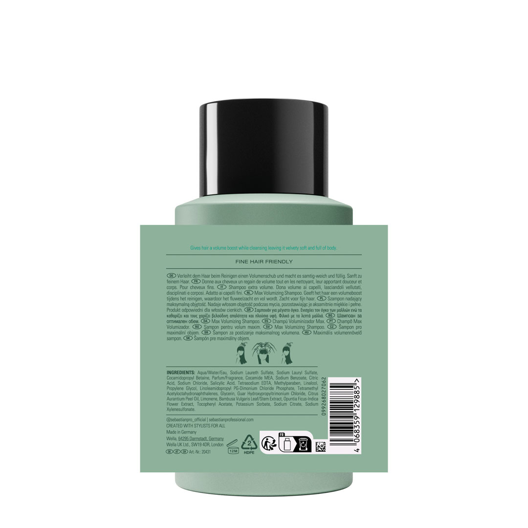 Sebastian Professional Volupt champô de volume