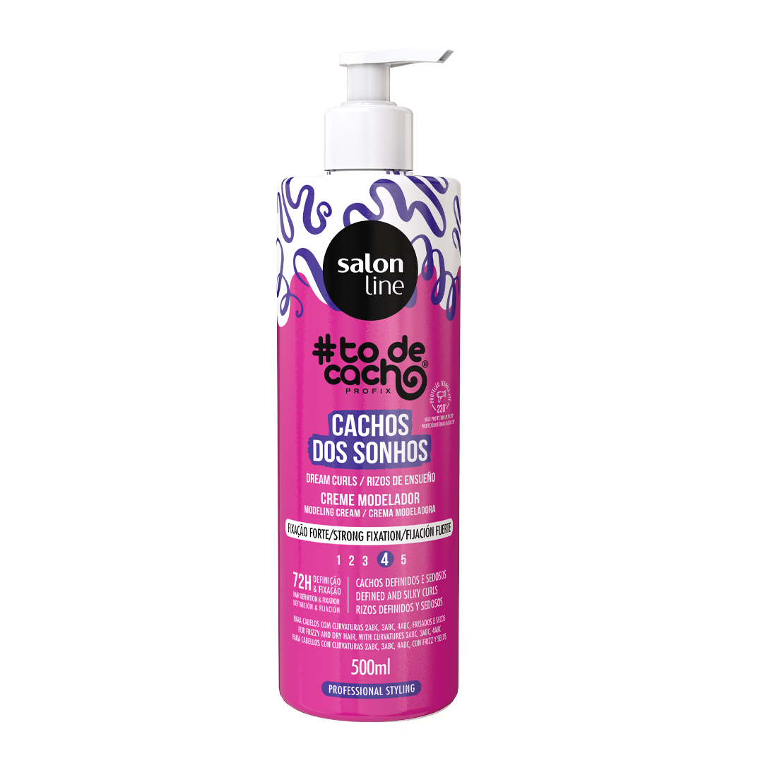 Salon Line Cachos dos Sonhos strong modeling cream