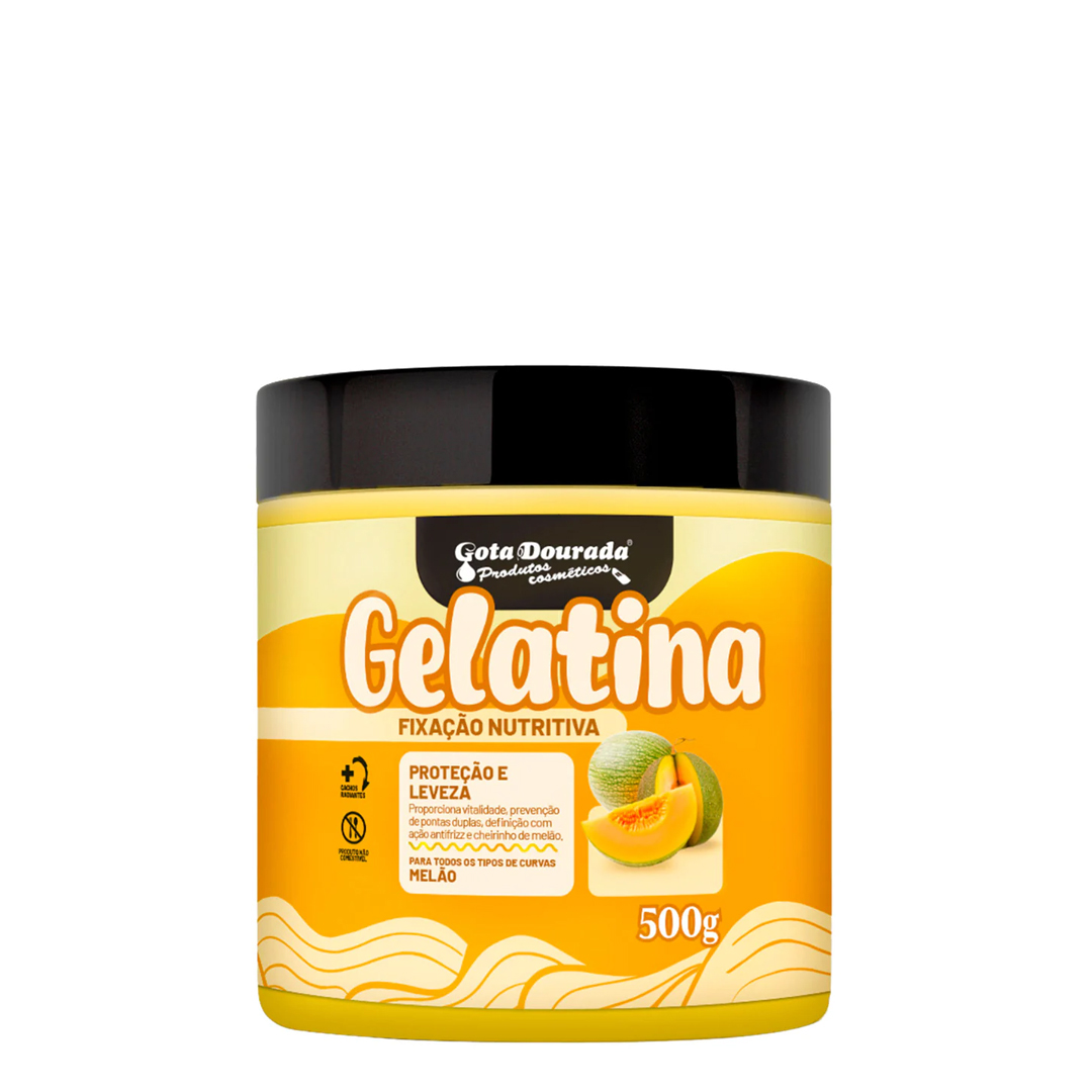 Gota Dourada Gelatina fijación de nutrientes del melón