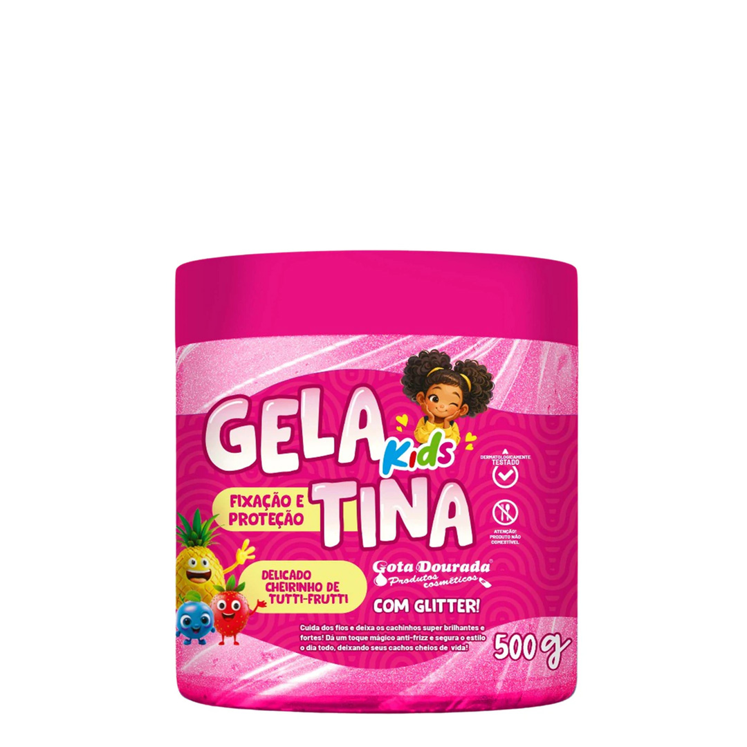Gota Dourada Gelatina kids tutti-frutti
