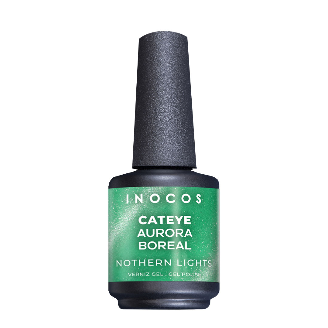 Inocos gel polish Cateye Celestial aurora boreal GP522