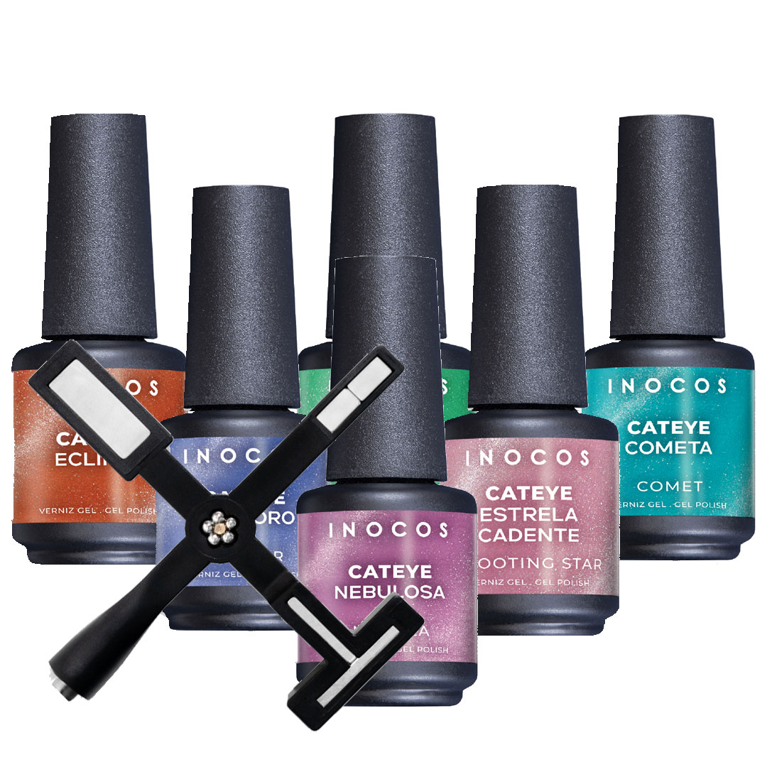Inocos gel polish collection Cateye Celestial with magnet