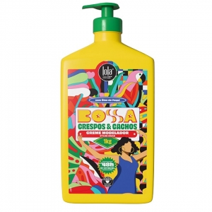 Lola Bossa crespos e cachos creme modelador 1000g