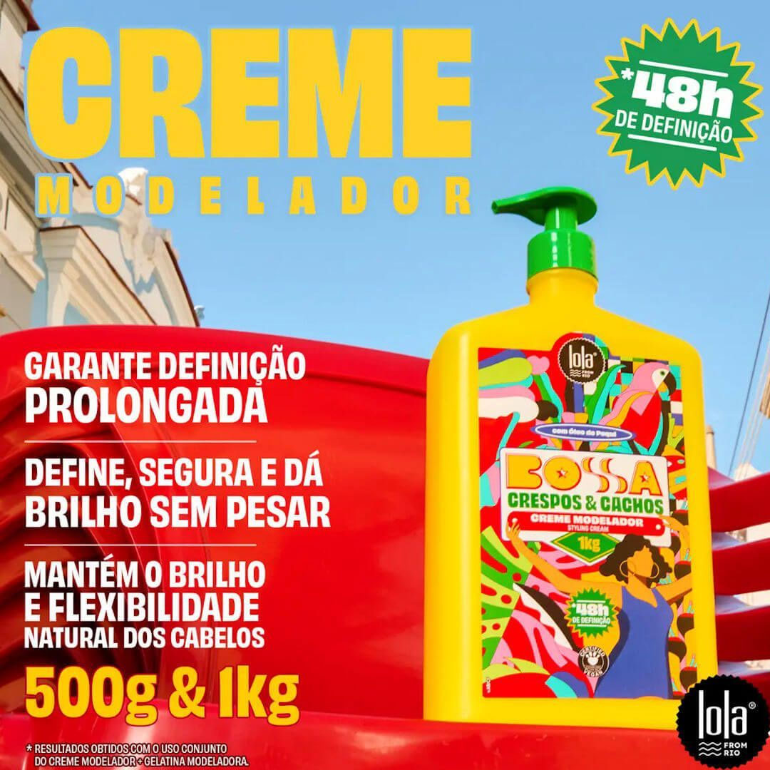 Lola Bossa crespos e cachos crema para peinar