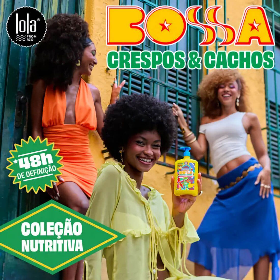 Lola Bossa crespos e cachos gelatina para modelar