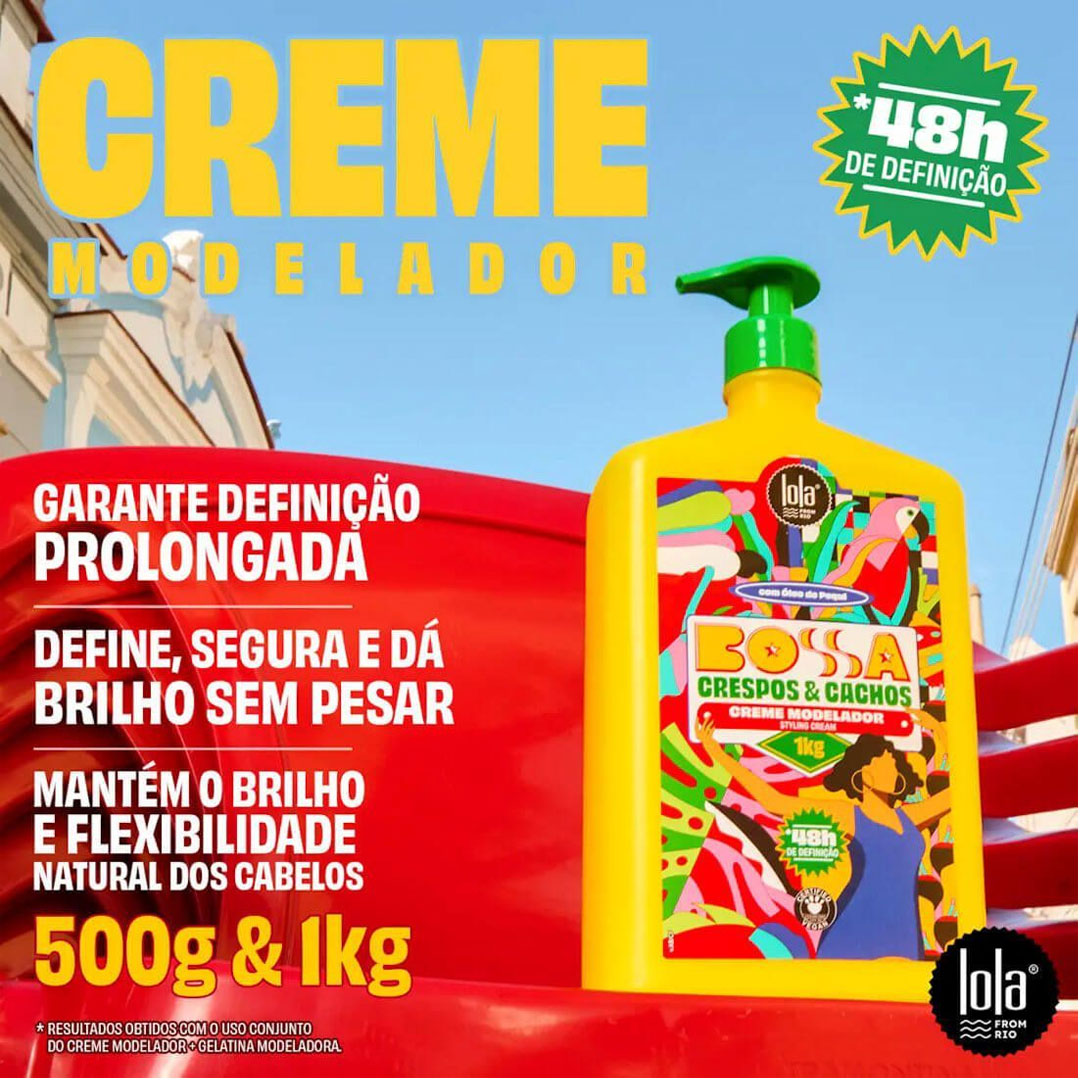 Lola Bossa crespos e cachos crema para peinar