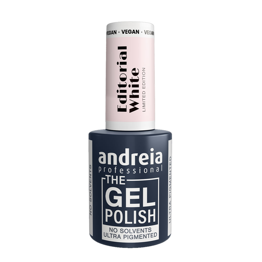 Andreia esmalte de uñas de gel Editorial White EW5 - Rosa
