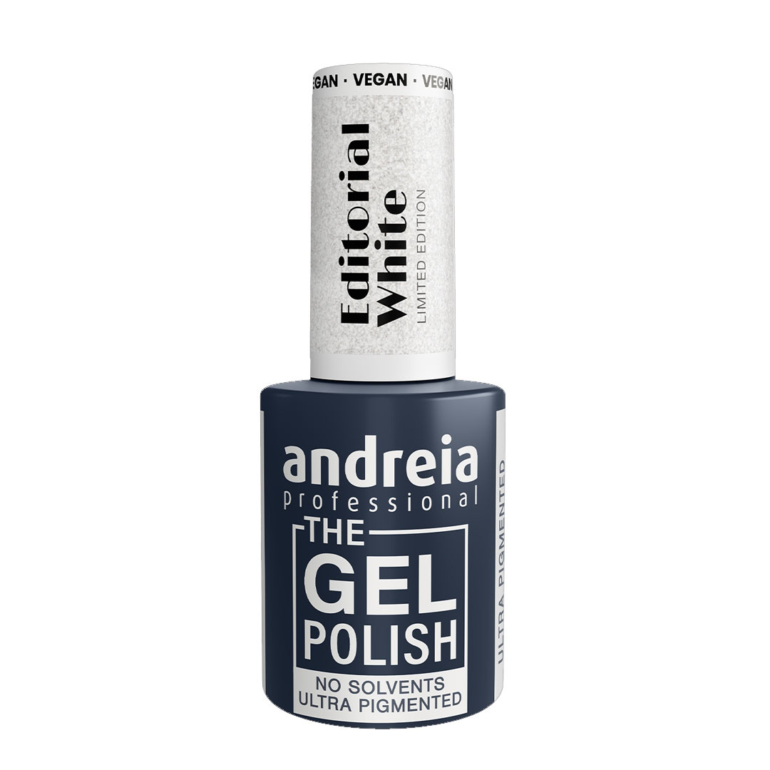Andreia vernis à ongles gel Editorial White EW6 - Blanc