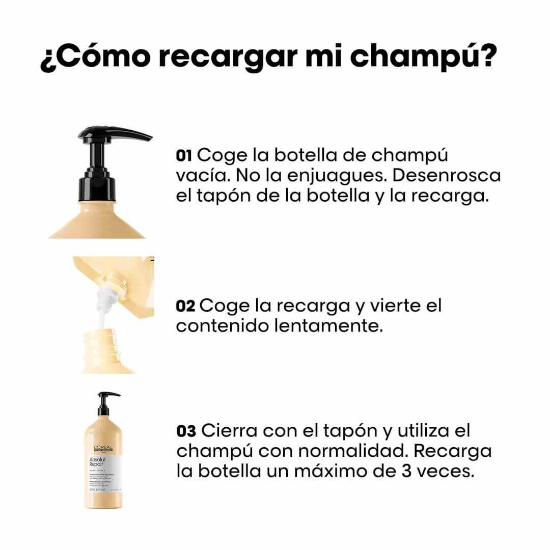 Loreal SE Absolut Repair champô recarga
