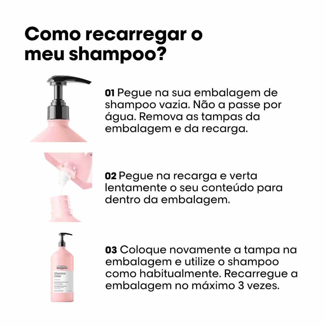 Loreal SE Vitamino Color champô recarga