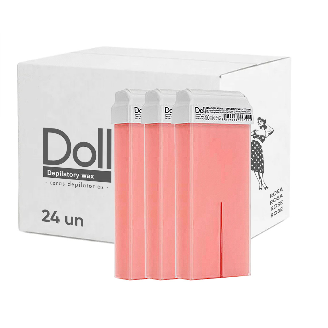 Doll roll-on rosa caixa 24un