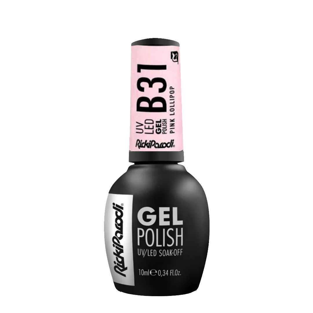 Rickiparodi esmalte de uñas de gel B31 Pink Lollipop