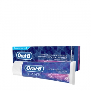 Oral-B pasta de dentes 3D White brancura revitalizante 75ml