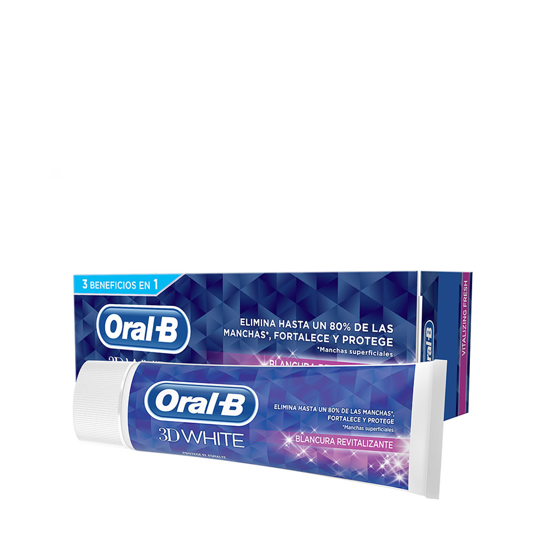 Oral-B pasta de dentes 3D White brancura revitalizante