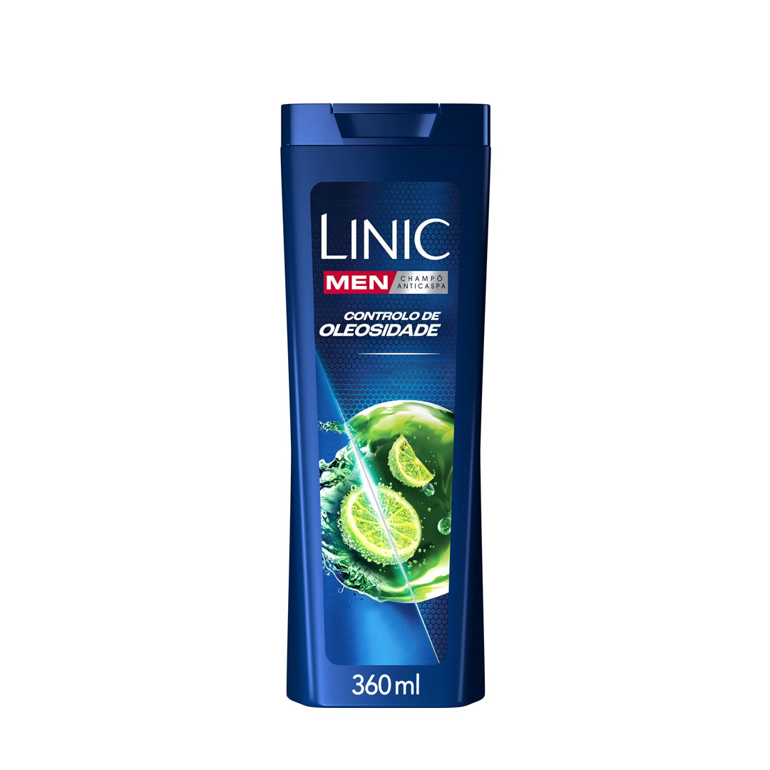 Linic Men champô controlo de oleosidade