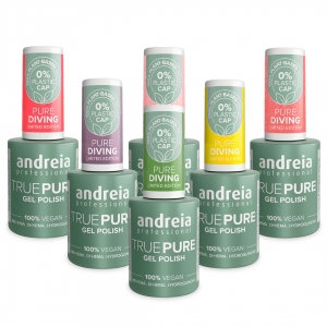 Andreia verniz gel True Pure coleção Pure Diving