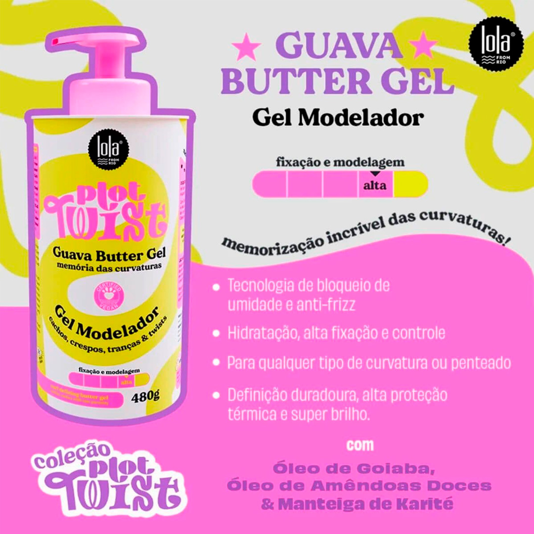 Lola Plot Twist guava styling gel