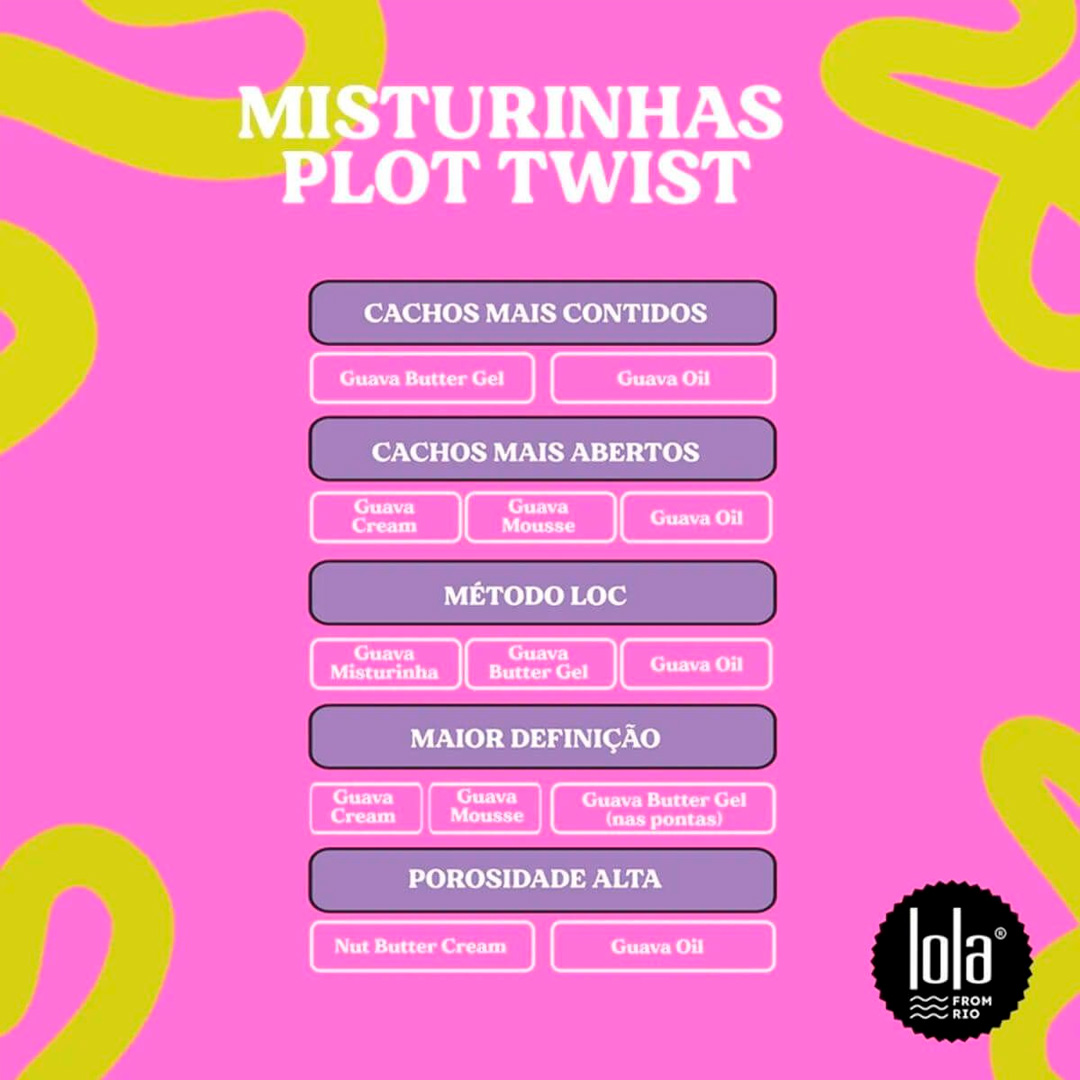 Lola Plot Twist guava styling gel