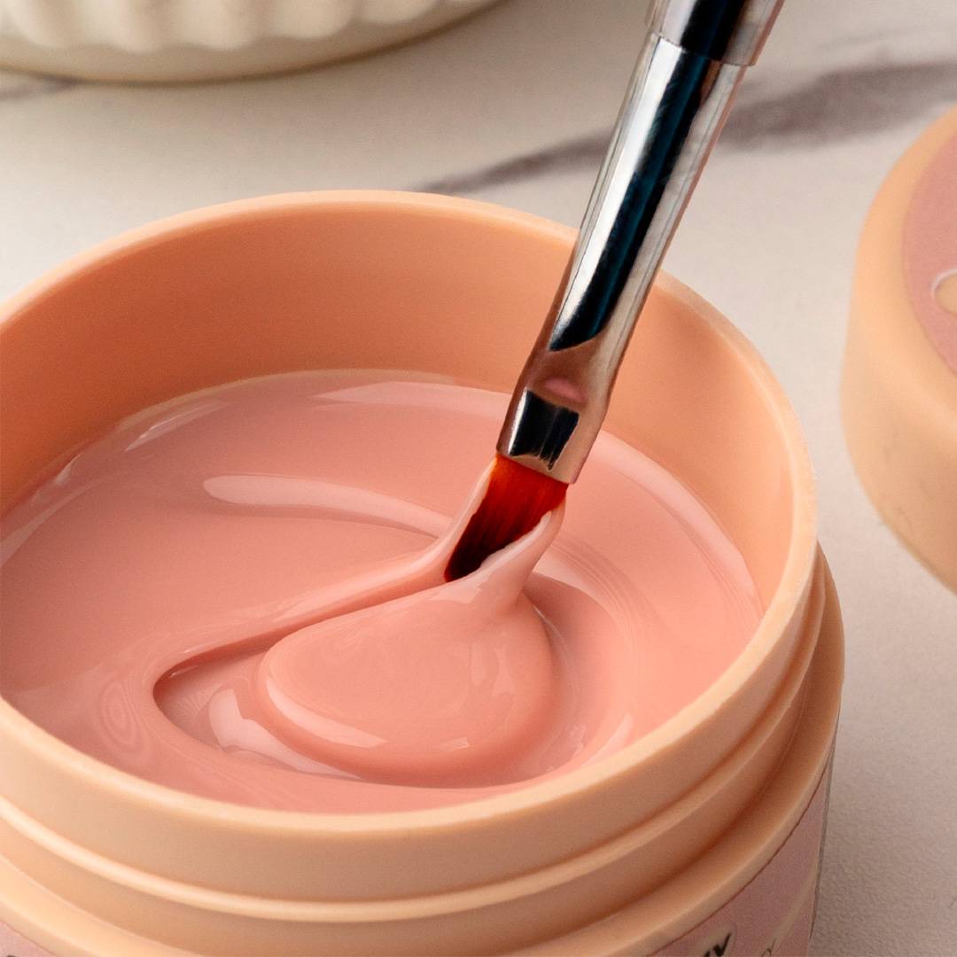 Inocos gel de construction pour ongles viscosité moyenne cover up panna cotta