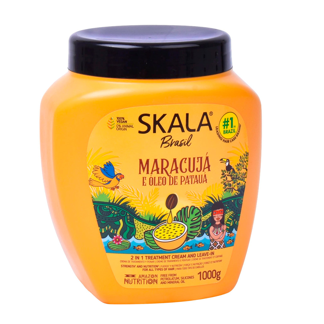 Skala Frutástica Maracujá e Óleo de Patauá 2 em 1 masque