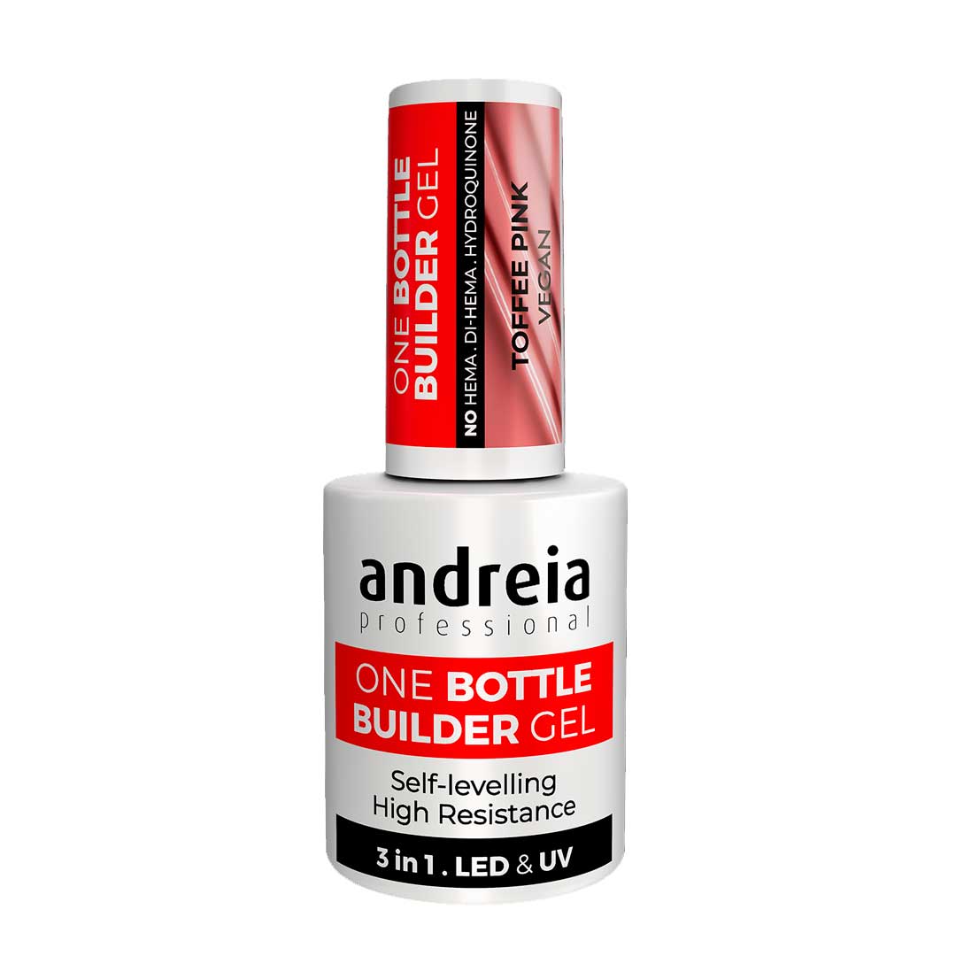 Andreia One Bottle gel de constrution d'ongles toffee pink