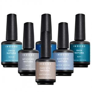 Inocos verniz gel coleção Natura Lovers Aqua Edition