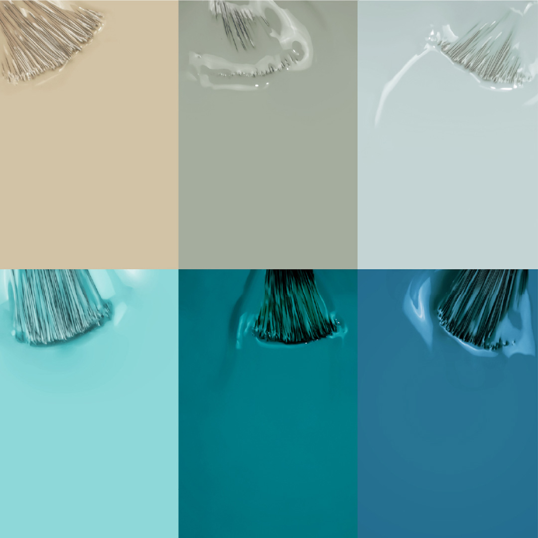 Inocos vernis à ongles colection Natura Lovers Aqua Edition avec exposant
