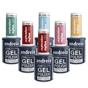 Andreia esmalte de uñas de gel colección September Rhythm - Multicolor