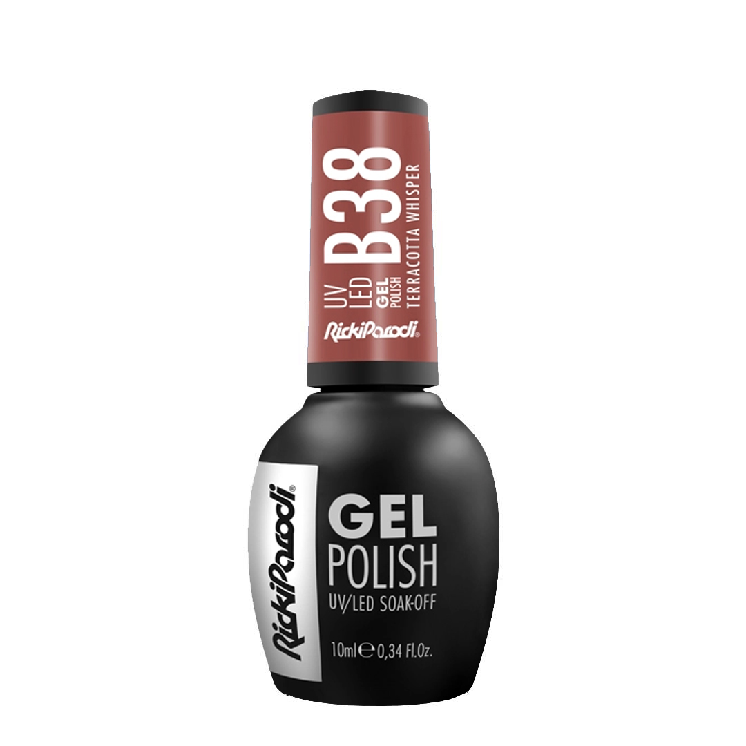 Rickiparodi verniz de unhas de gel B38 Terracotta Whisper