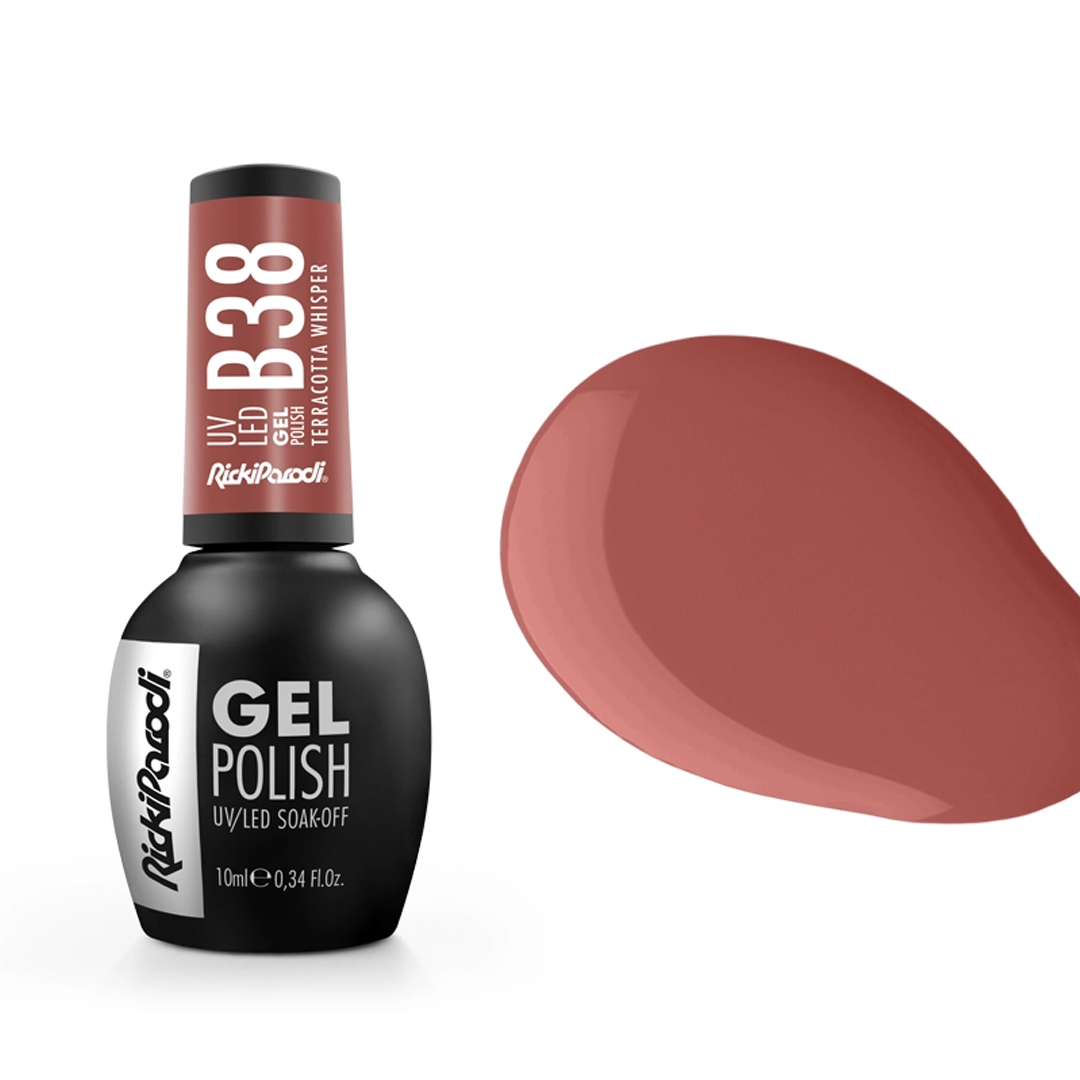 Rickiparodi verniz de unhas de gel B38 Terracotta Whisper
