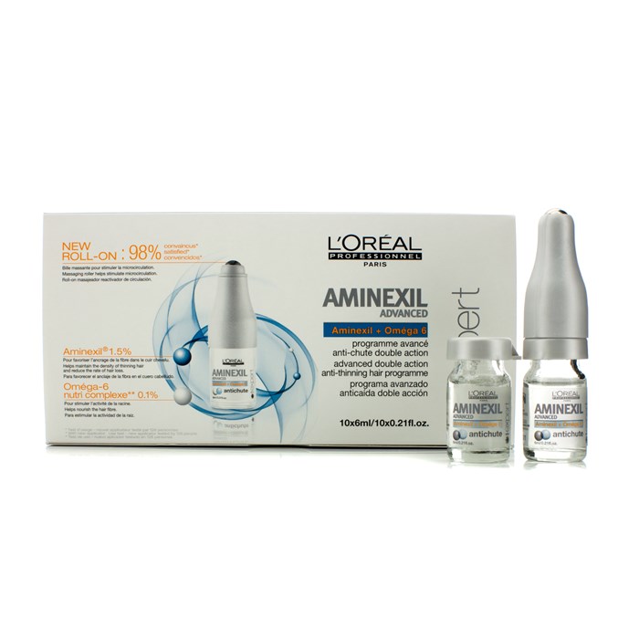 Loreal SE aminexil ampolas anti queda 10x6ml