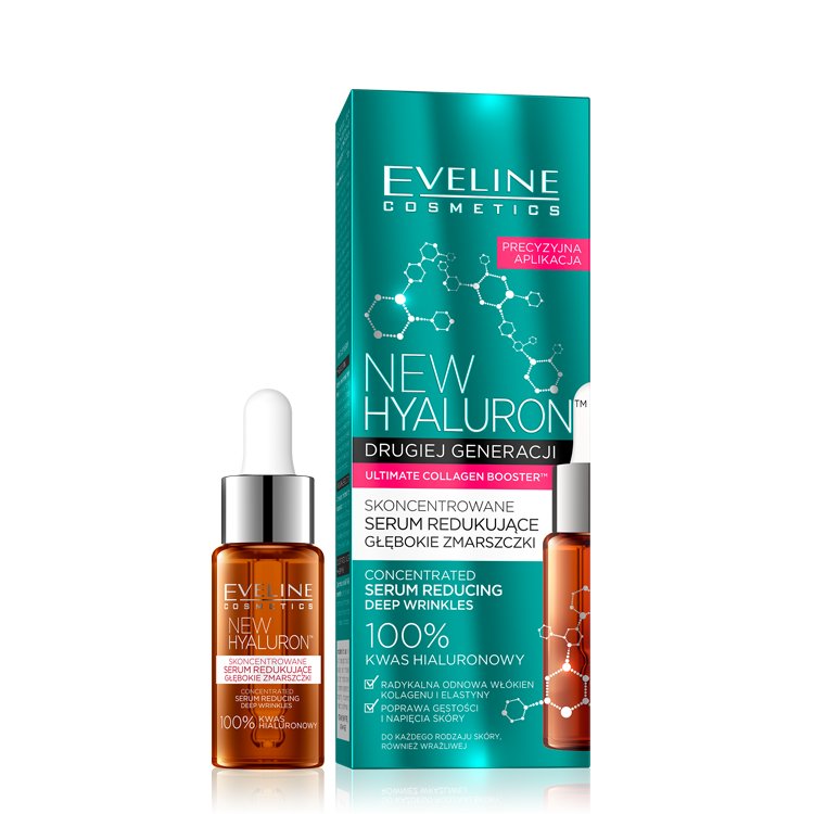 Eveline new hyaluron concentrated serum reducing d