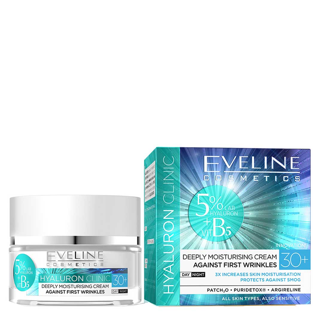 Eveline Hyaluron day and night cream 30+