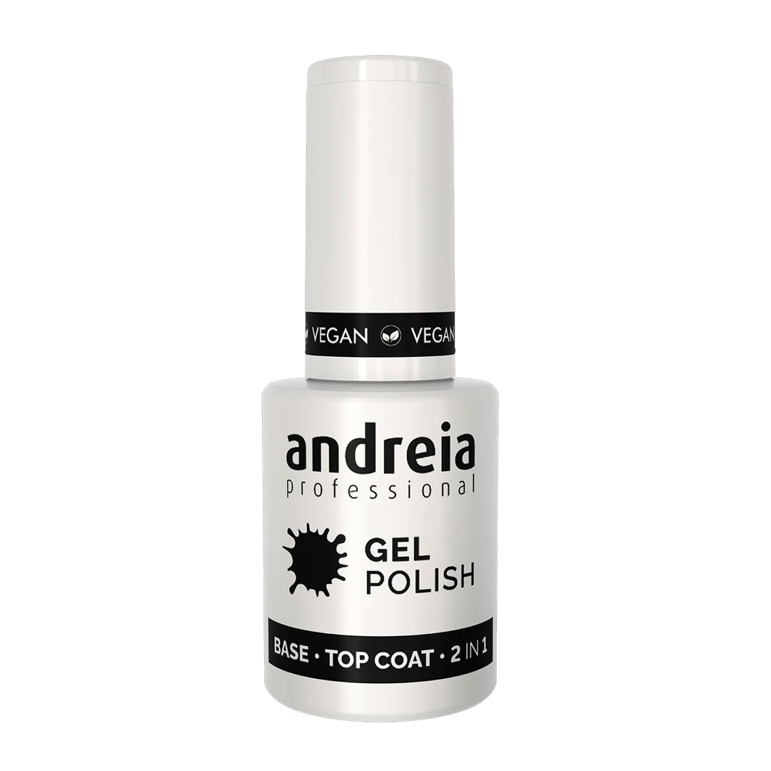 Andreia base e top coat para unhas de gel