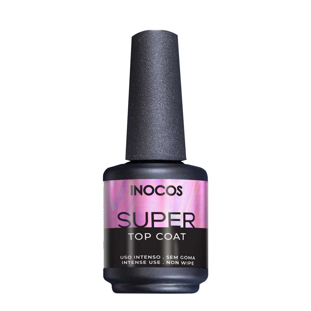 Inocos super top coat para unhas de gel