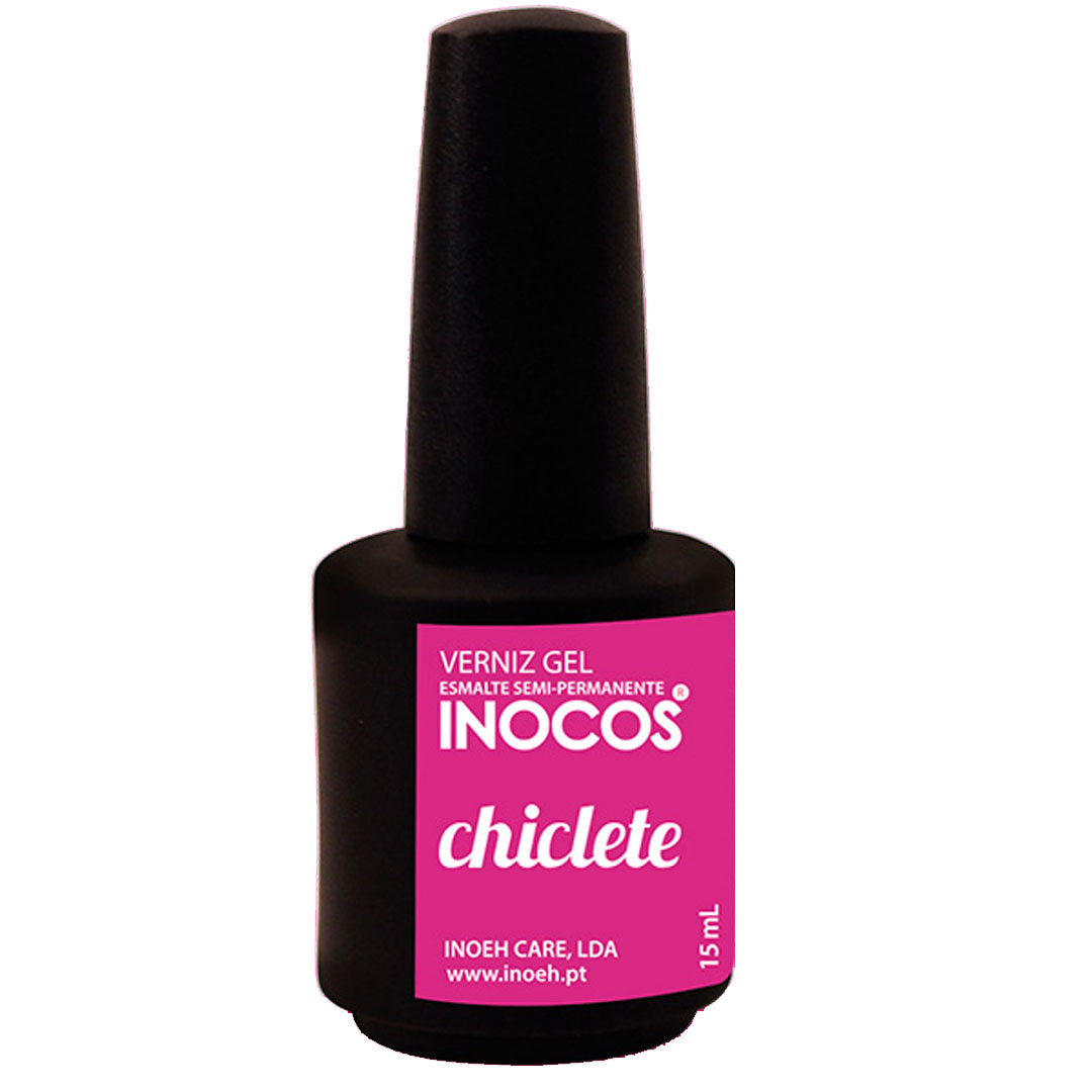 Inocos verniz gel chiclete