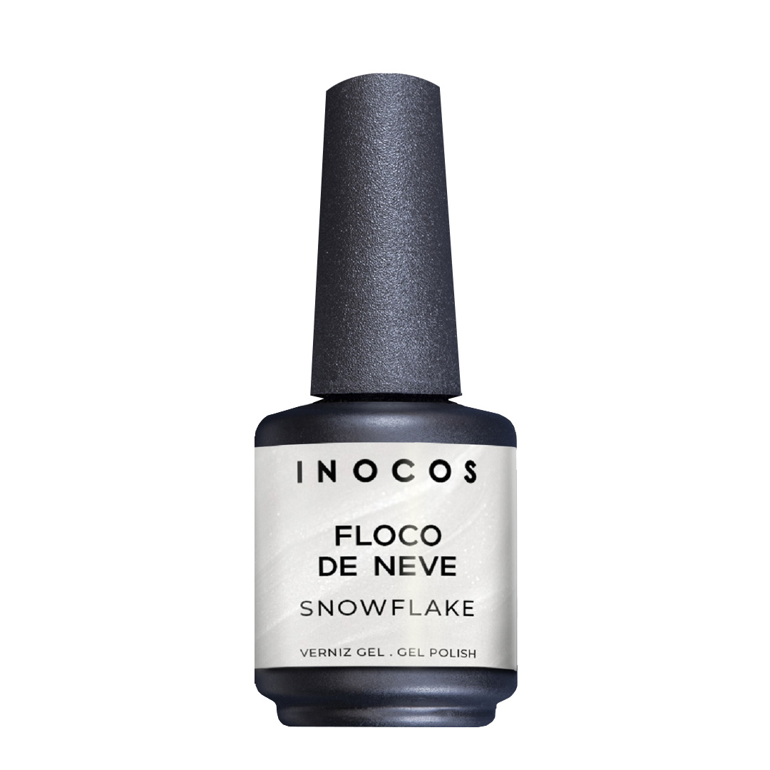 Inocos verniz gel floco de neve