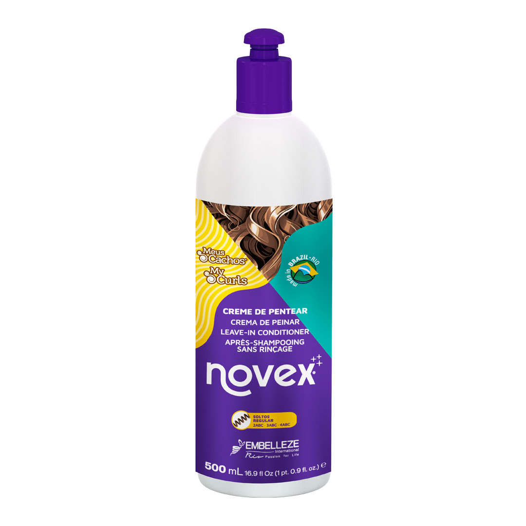 Novex Meus Cachos soltos creme de pentear para cabelo com caracóis