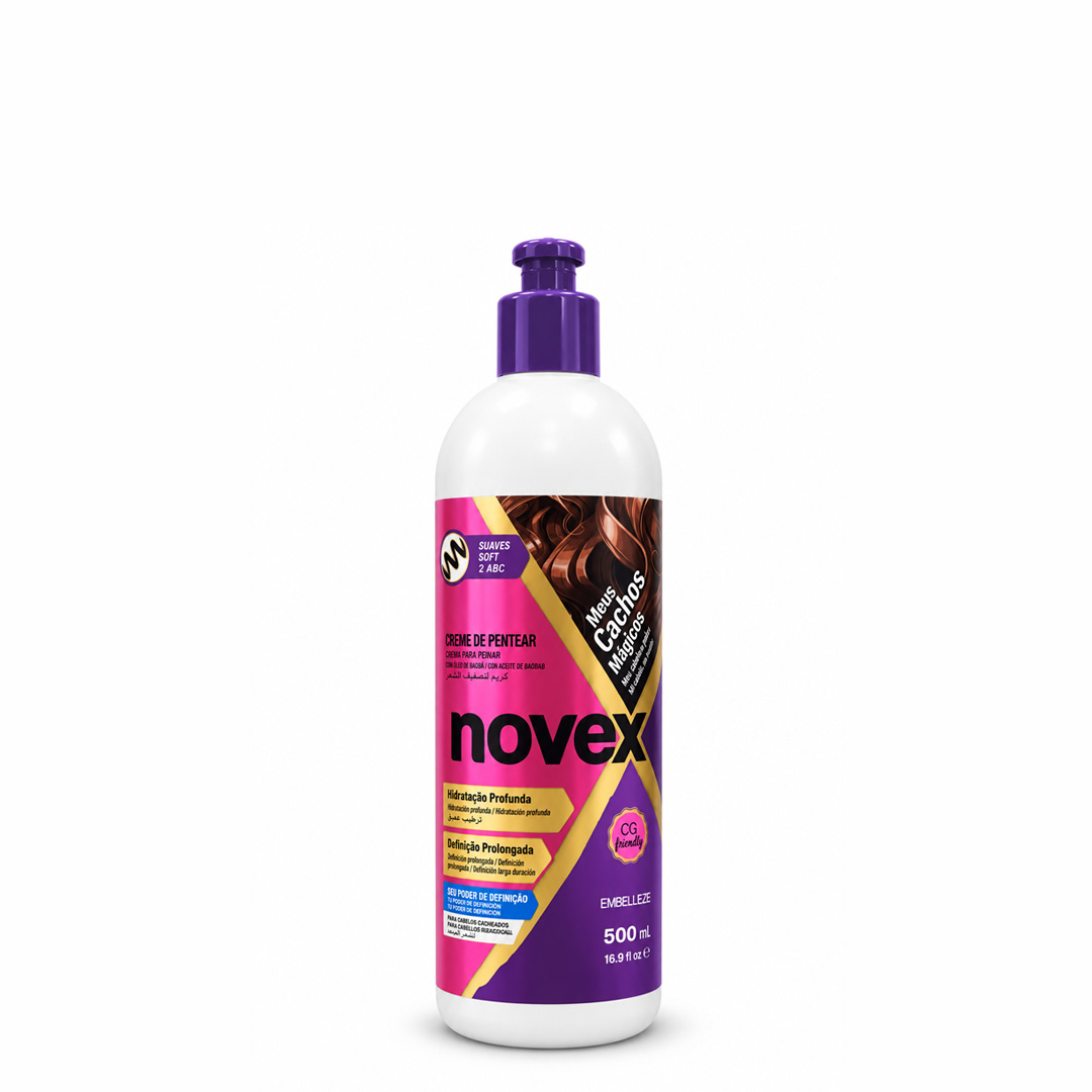Novex Meus Cachos suaves creme de pentear para cabelo com caracóis