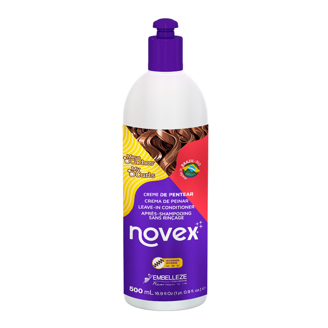 Novex Meus Cachos intensos crema de peinar para cabello con rizos