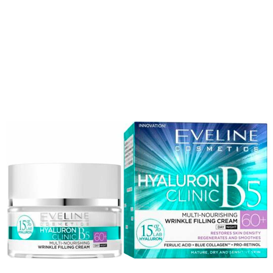 Eveline Hyaluron day and night cream 60+