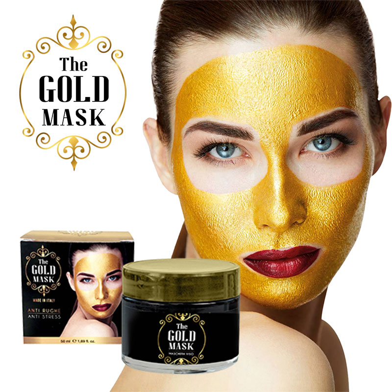 Rickiparodi máscara facial the gold mask